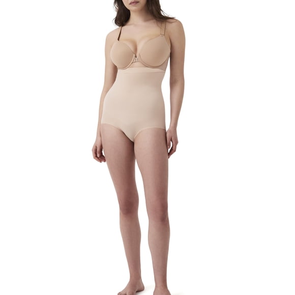 Calzoncillos de cintura alta Shapewear SpanxSculpt Seamless Power Nude L