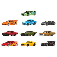 Mattel - Camiones Metálicos Toy Hot Wheels Fast & Furious A Escala 1:64 X10
