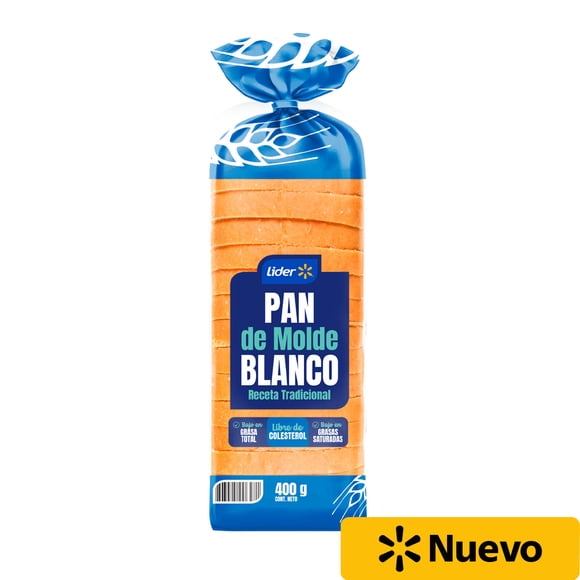 Pan de molde blanco, 400 g