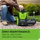 thumbnail image 4 of Soplador de hojas Greenworks 40V sin escobillas tipo mochila 660 CFM, 4 of 8