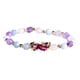 thumbnail image 5 of Feng Shui Pixiu Pulsera Atraer Riqueza Dinero Joyería Para Hombres Mujeres Púrpura, 5 of 5