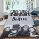 thumbnail image 2 of The Beatles Conjunto de sábanas temático, trío de piezas, cómodo y amigable con la piel, diseño único, regalo de decoración para el hogar para familiares, amigos y fans,135X200cm, 2 of 6