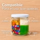 thumbnail image 3 of Pack 12 Frasco Conservero 450 Cc Con Tapa Metálica Blanco, 3 of 7