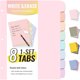 thumbnail image 1 of Sooez 8 Tabs Plastic Write Erase Binder Dividers with Tabs, 1 of 3