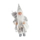 thumbnail image 2 of Figura De Papá Noel Navideño Para Mesa, Chimenea O Escritorio. Sostén La Campana Plateada., 2 of 5