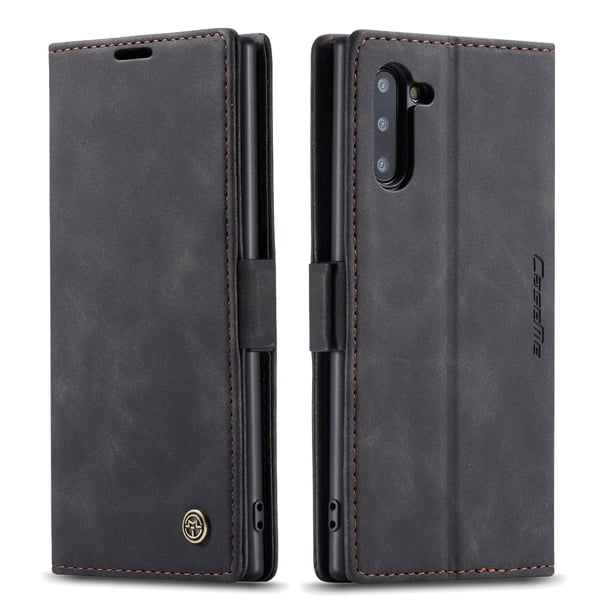 1pc Flip Case For Samsung Galaxy S23 S22 Ultra Note 10 Note 20 Ultra Retro Magnetic Card Artificial Leather Wallet