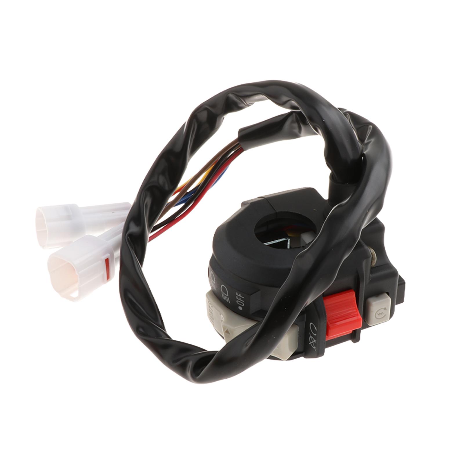 Magideal - Accesorio De Interruptor De Control Del Manillar Izquierdo 1S3-83973-11-00 Reemplazo Del Interruptor Del Faro Para Las Piezas De Repuesto Atv Yfz450R