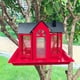 thumbnail image 4 of Comedero De Aves, Metal Rojo, 4 of 7