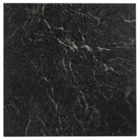 Baldosas De Vinilo Achim Nexus Autoadhesivas De 30 X 30 Cm, Color Negro