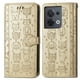 thumbnail image 1 of Funda Cartera FOXDOCK para OPPO Reno 8 4G , Flip PU con Relieve de Gatos y Perros, Tarjetero y Soporte, 1 of 6