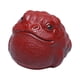 thumbnail image 1 of Estatua De Sapo Dorado De Tres Patas, Adorno De Mascota De Té Para Sala De Estar, Armario Rojo, 1 of 3