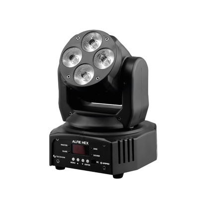 Mini Cabezal Móvil Tecshow Alfie Hex