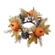 thumbnail image 3 of Anillo De Vela De Acción De Gracias, Adorno De Anillo De Vela De Pilar Para Cafetería, Bar, Halloween, Color Naranja, 3 of 5