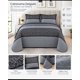 thumbnail image 5 of Cubrecamas Delgado King Mas Almohadas Ideal Para Verano, 5 of 6