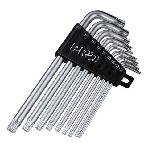 Juego De Llaves Bicicleta Pro Tool Torx Key Set T10-T50