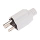thumbnail image 1 of Adaptador Convertidor De Enchufe Estadounidense De 3 Pines Para EE. UU., Alimentación Extraíble, Teléfono Doméstico, Color Blanco, 1 of 3