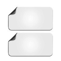 Magideal - 2 Piezas De Imanes En Blanco Flexibles Con 30 Milésimas De Pulgada Para La Comercialización De Vehículos Y Automóviles. Estilo A