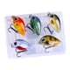 thumbnail image 5 of 5x Mini Crankbait Se?uelos De Pesca Cebo De Pesca Realista Para Trucha Walleye Boat Style C, 5 of 5