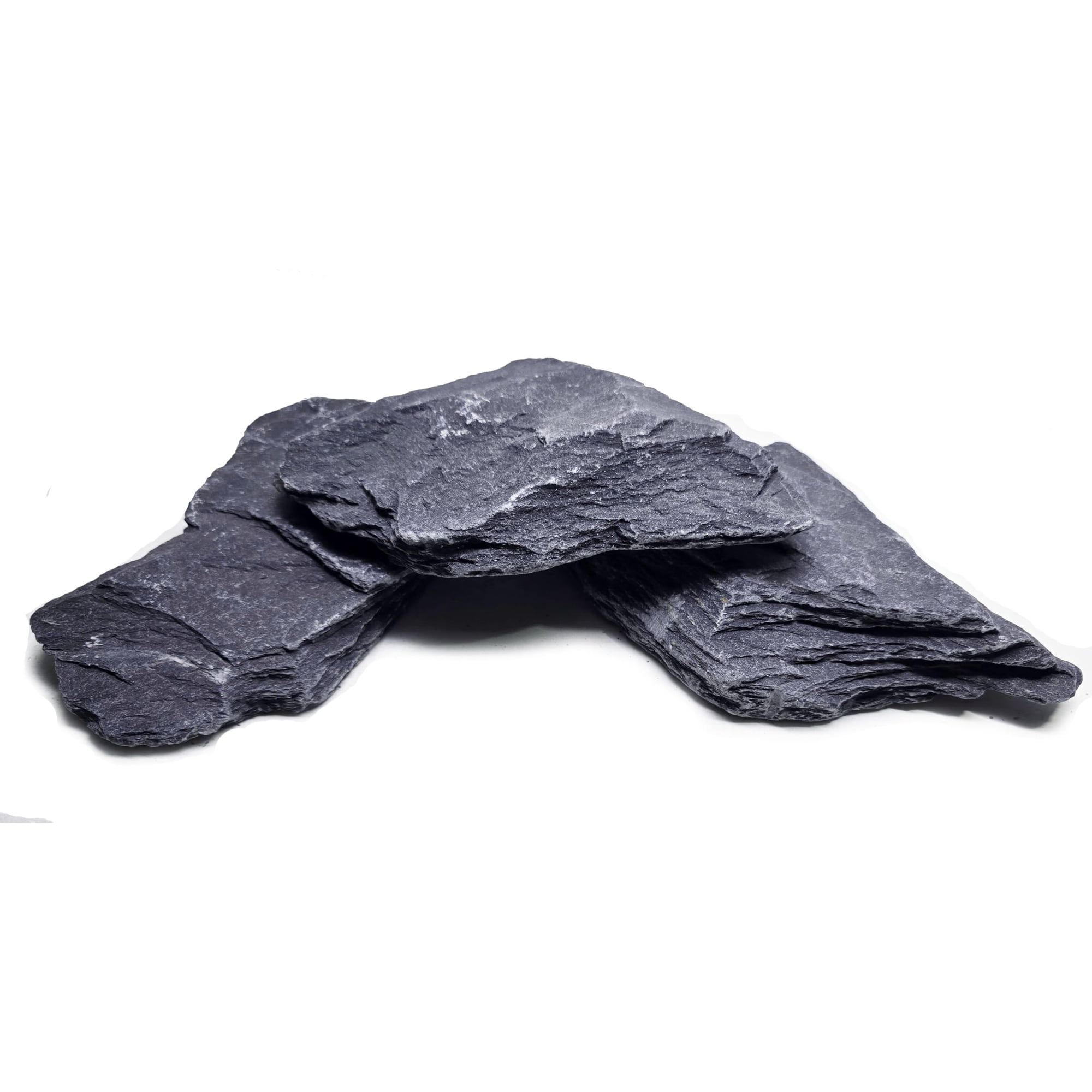 Piedras de pizarra Small World 20‑25 cm 3,6‑4,1 kg para acuario y reptiles