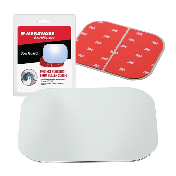 Protector de proa para barco MEGAWARE KEELGUARD ScuffBuster BowGuard