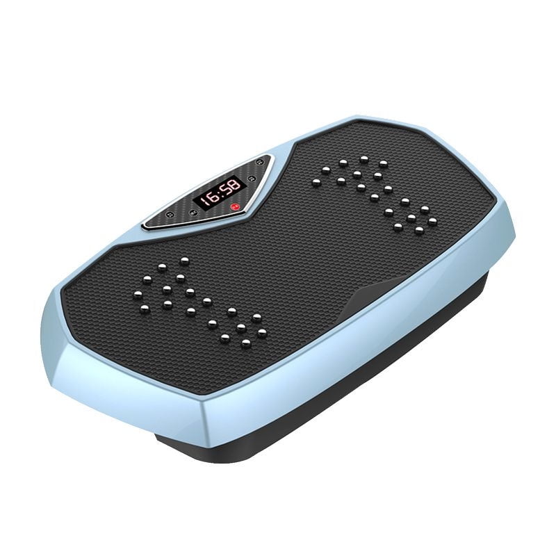 Atletis - Plataforma Vibratoria Pro Con Pantalla Led Celeste