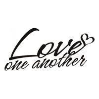 Rienda Libre Graphics - Decomural Love One Another Family Ws-15654