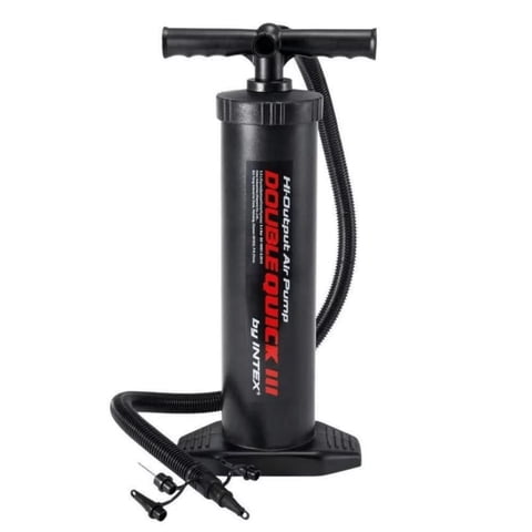 Intex - Inflador Manual Infla Y Desinfla Doble Velocidad Double Quick Iii