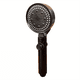 thumbnail image 1 of 1pc Shower Head, 5 Modes, Water Saving Adjustable High Pressure Shower Head, One-Key Stop Water Massage Eco Shower Head For Bathroom Accessories (Black), 1 of 2