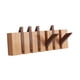 thumbnail image 3 of Perchero de pared para Piano, gancho artístico de pared para entrada, gancho decorativo abatible hacia abajo para colgar toallas, abrigos, sombreros y 6 teclas, 3 of 5