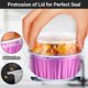 thumbnail image 4 of Cápsulas de papel aluminio para cupcakes EUSOAR 50 uds 125 ml color rosa pastel, 4 of 7