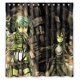 thumbnail image 1 of Cortina de ducha de Anime Darkness Warrior con ganchos, tamaño 66 x 72 pulgadas, 1 of 3