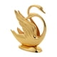 thumbnail image 3 of Figura De Cisne Dorado Servilletero De Metal Adorno De Mesa L 13,5x5x15,6cm, 3 of 5