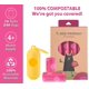 thumbnail image 2 of Bolsas biodegradables para excrementos de perro con soporte WDFAACK 240 bolsas, 2 of 7
