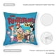 thumbnail image 5 of Los Picapiedra Fundas de almohada de terciopelo con tema, regalos de funda de almohada, decoración para el hogar, cojín de lanzar, regalo de cumpleaños para fans y parejas.61*61cm., 5 of 6