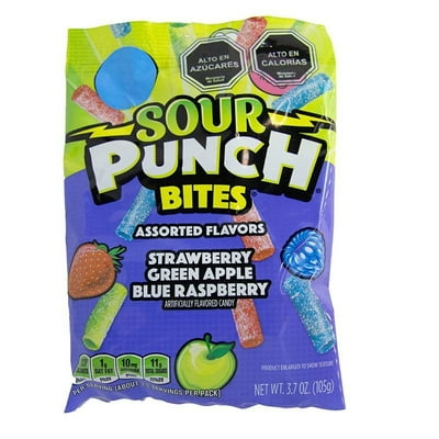 Sour Punch Bites Sabores Surtidos
