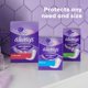 thumbnail image 5 of Daily Liners Always Anti-Bunch Xtra Protection 136 unidades, 5 of 7