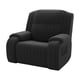 thumbnail image 2 of Funda Protectora Para Sillón De Masaje, Dise?o De Bolsillo Lateral, Decoración, Fácil De Almacenar, Lavable, Negro, 2 of 5