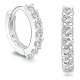 thumbnail image 1 of Aros Argollas Huggie 12mm Plateado, 1 of 3