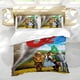 thumbnail image 5 of El Mago de Oz Conjunto de sábanas temático, trío de piezas, cómodo y amigable con la piel, diseño único, regalo de decoración para el hogar para familiares, amigos y fans,135cm *200cm, 5 of 6