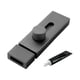 thumbnail image 4 of Pestillo De Puerta Cerradura Deslizante Pestillo De Perno Cilíndrico Para Patio Interior Y Exterior 100 Mm Gris, 4 of 5