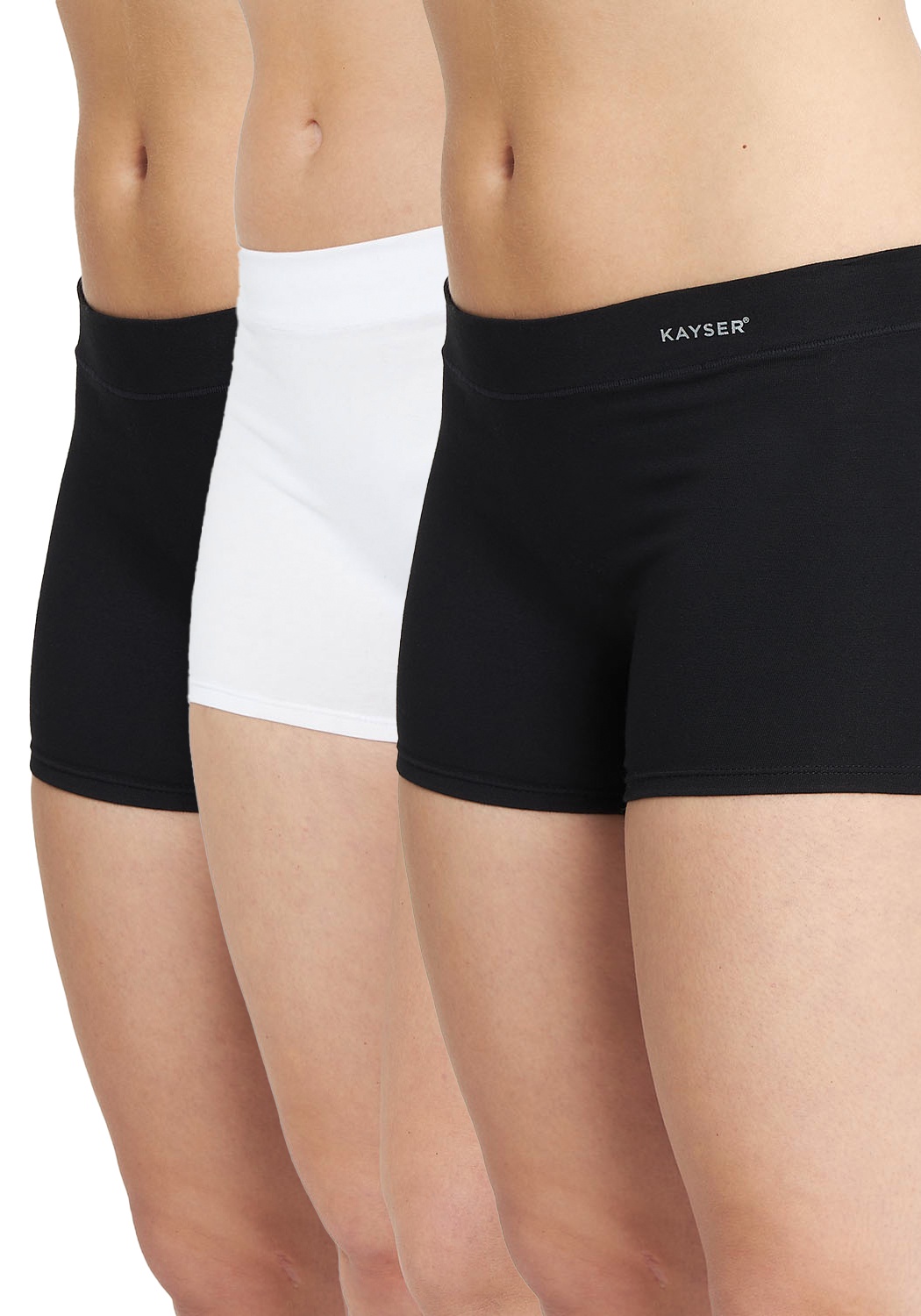 Kayser - Pack 3X Boxer Mujer Algodón P320.0640-Neg