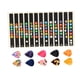 thumbnail image 5 of 2 Pegatinas para Notas de Guitarra, Pegatinas para de Diapasón con 10 Púas de Guitarra, Pegatinas para Diapasón de Guitarra para Guitarras Elé, 5 of 5