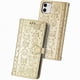 thumbnail image 4 of Funda Cartera FOXDOCK para iPhone 12 Mini , Flip PU con Relieve de Gatos y Perros, Tarjetero y Soporte, 4 of 6