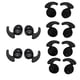 thumbnail image 2 of Auriculares De Gel De Silicona Tapones Para Los Oídos Para Samsung Galaxy S6 S7 Negro, 2 of 3