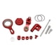 thumbnail image 5 of Juego De Montaje De Soporte De Amortiguador De Dirección De Motocicleta Para Yamaha Yzf R6 Yzf R1 Rojo, 5 of 5
