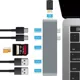 thumbnail image 2 of Adaptador Extensor Hub Usb 3.0 Tipo C 7 En 1 para Macbook Pro / Air M1 M2 M3 M4, 2 of 7