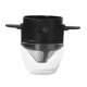 thumbnail image 1 of Filtro De Café Fácil De Limpiar Sin Papel 1-2 Taza Para Mochilero Home Viajes Black Con Taza, 1 of 5