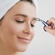 thumbnail image 2 of 1 Pc Eyebrow Tweezer Metal Mini Portable Scissor Shaped Eyebrow Tweezer Handle Tweezer Clip Eyebrow Remover Brow Shape Grooming Tool, 2 of 3