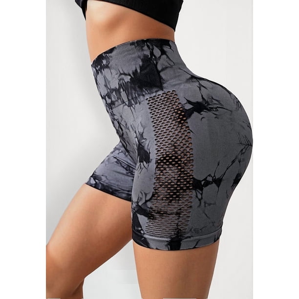 Short Deportivo Mujer Push Up Cintura Alta