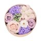 thumbnail image 5 of Caja De Flores De Rosa De Jabón Adorno Floral De Flores Simuladas Para Regalo De Acción De Gracias Violeta, 5 of 5